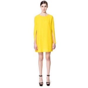 Zara Woman Yellow Dress Size XS